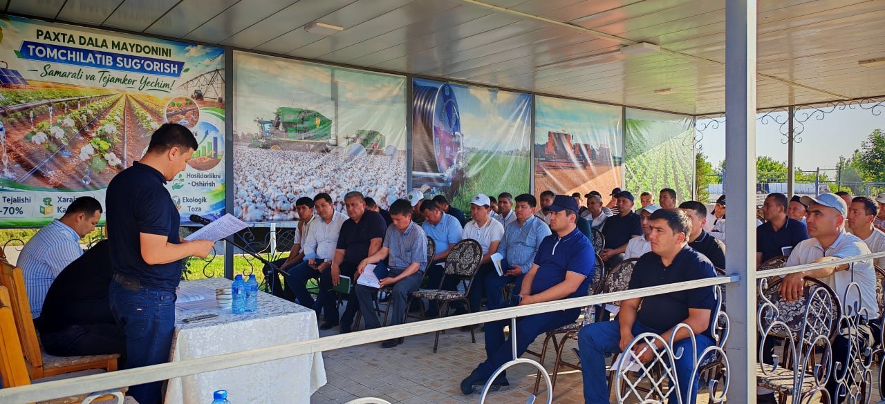 Sirdaryo tumanida seminar: sifatli urug‘ va mo‘l hosil sari muhim qadam
