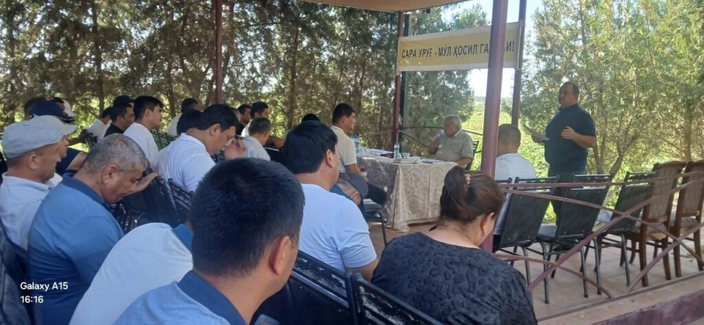 Surxondaryoda g‘o‘za aprobatsiyasini sifatli o‘tkazish bo‘yicha amaliy seminar o‘tkazildi